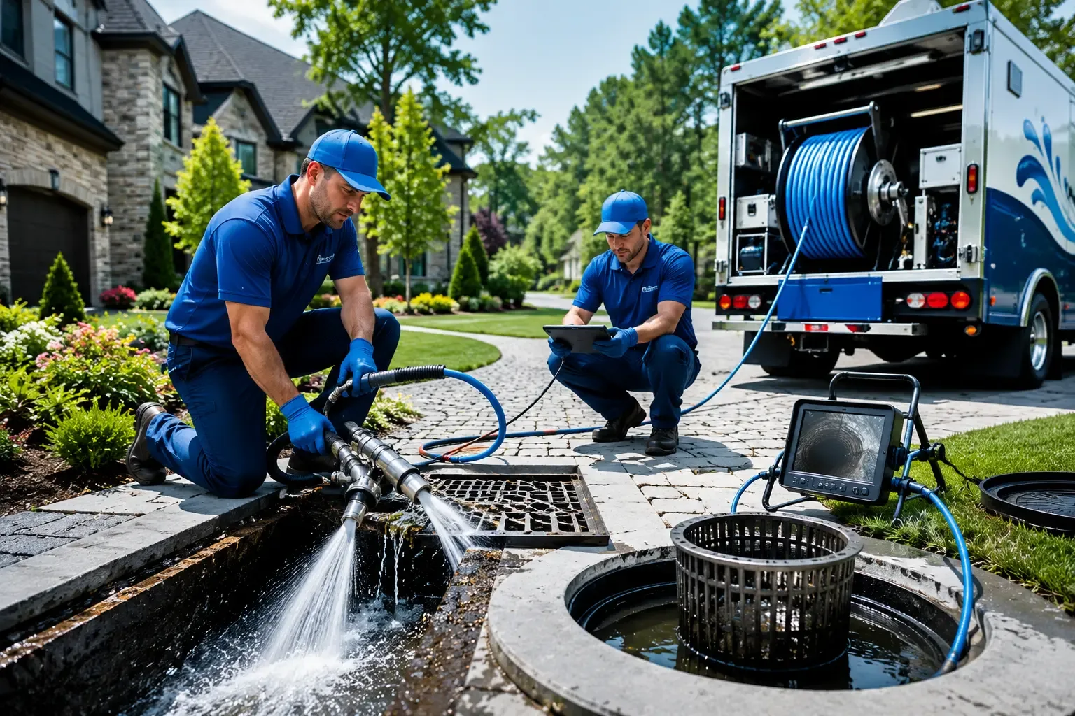 Local outdoor drain cleaning professionals in Gramercy, LA